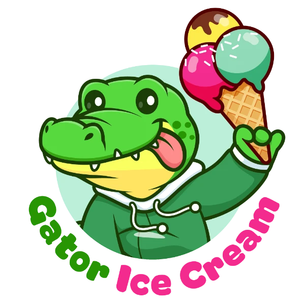 Gator Ice Cream logo
